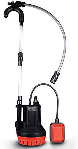 Scheppach Regenfasspumpe BAP350 | 230V | 350W Leistung | Fördermenge 4000 l/h - 11m Förderhöhe | ¾“-Anschluss | Gartenbewässerung, Um- und Auspumpen von Leitungs- und Regenwasser