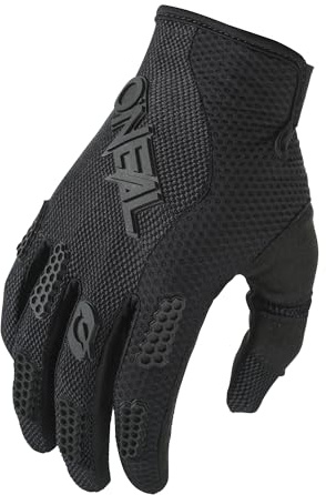 O'NEAL | Fahrrad- & Motocross-Handschuhe | MX MTB FR Downhill | Passform, Luftdurchlässiges Material | Element Glove RACEWEAR V.24 | Erwachsene | Schwarz | Größe L