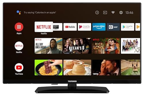 TELEFUNKEN Android TV 32 Zoll Fernseher (Full HD Smart TV, Dolby Vision HDR, Triple-Tuner, Bluetooth) XF32AN750M