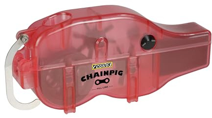 Pedro's Unisex's Pig II Chain Cleaning Machine, Red,