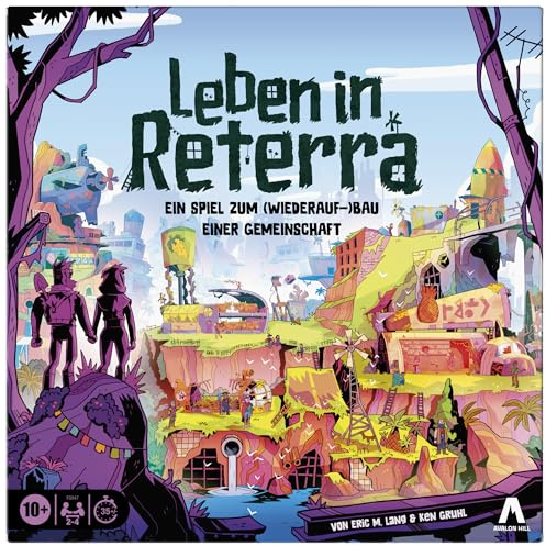 Leben in Reterra strategisches Brettspiel - Deutsche Version, 26.7 cm x 6.3 cm x 26.7 cm