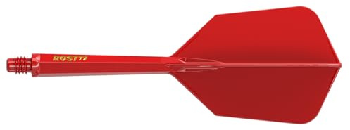 CUESOUL ROST 77 Integriertes Dartschaft und Flight, Dart-System Schlanke Form, Set à 3 Stück