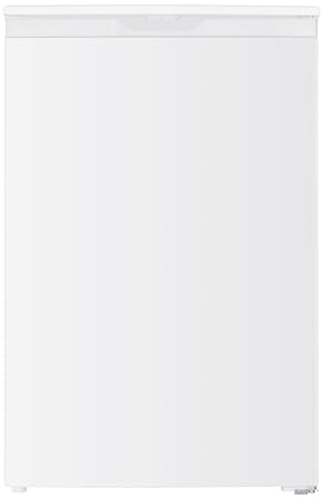 SCHOEPF – GS87SB Gefrierschrank 85 cm – 87 L – Energieeffizienzklasse B – 37 dB – 4-Sterne-Gefrierfach – höhenverstellbare Füße – freistehend – 84 kWh/Jahr (Weiß)