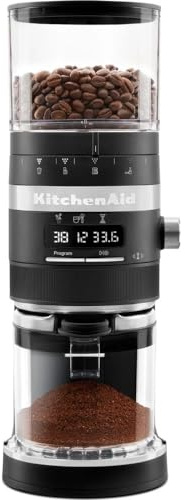KitchenAid KAFFEEMÜHLE - ARTISAN 5KCG8433 - Matt schwarz - von French Press bis Espresso 5KCG8433EBM