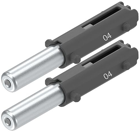 Blum Dämpfer 22K2044 für Klappenbeschlag Aventos HF - Blumotion Austausch Türdämpfer für Kraftspeicher Klappenhalter, 2x Typ 04