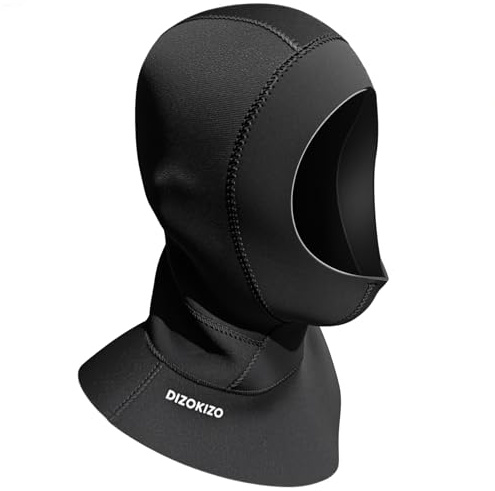 PAWHITS Wetsuit-Haube, Thermo-Tauchhaube mit Belüftungsöffnung | 3 mm Neopren-Hut-Mütze für Damen und Herren zum Gerätetauchen, Kajakfahren, Schnorcheln, Surfen und für Wassersportarten