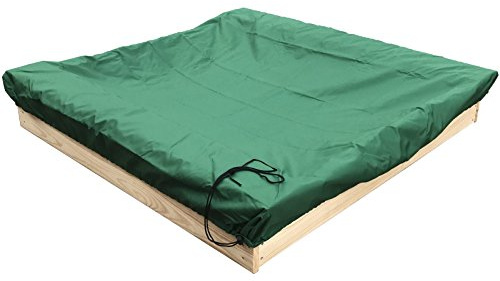 Sandkastenplane Sandkastenabdeckung Plane Abdeckplane mit Zugband Sandkasten (180x180)