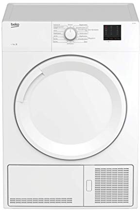 Beko DC 7130 N G100 Kondenstrockner, 7 kg, Elektronische Feuchtemessung, Automatischer Knitterschutz, AquaWave-Schontrommel, 15 Programme, Express Programm