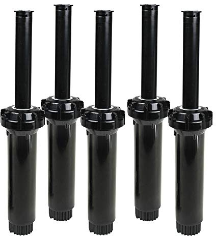Toro 53459 Versenkregner, 570er-Serie, 10,2 cm, 3,8 m, Volldüse, Schwarz