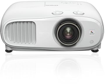 Epson EH-TW7100 4K PRO-UHD-Projektor, 3.000 Lumen, bis zu 500-Zoll Bilddiagonale (12,7 m)