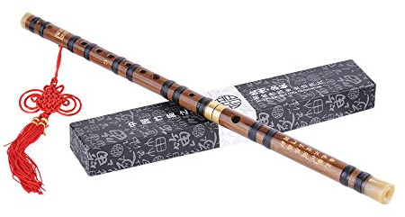 Btuty G-Schlüssel-Flöte Dizi Bitter-Bambus steckbar traditionell handgefertigt chinesisches Musikinstrument Holzblasinstrument Tonart G Studienstufe professionelle Aufführung