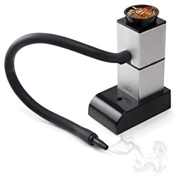 Lacor - 69221 - Magic Food Smoker, Smoking Gun, Kochen Raucher, Enthält Ersatzfilter und Olive Serrén Tasche, Ideal zum Rauchen und Aroma Lebensmittel