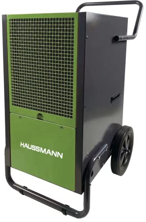 Bautrockner Luftentfeuchter 80L/Tag, 820W, leise, Ablaufleitung | Dauerbetrieb mit Ablaufleitung, 680 m³/h Umwälzung, extra leise – ideal für Keller & Baustelle