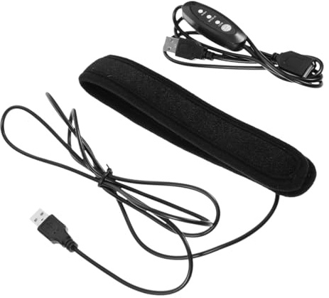 LOORGVEL USB Objektivheizung mit Temperaturstufen Schmaler Lens Heater aus Neopren für DSLR und Teleskop Kondensationsschutz bei Hoher Luftfeuchtigkeit Flexibler Heizstreifen für Kamera
