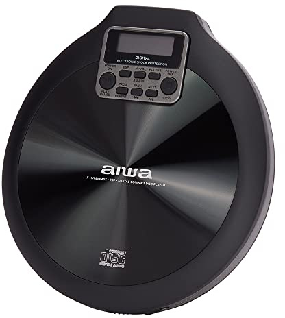 AIWA PCD-810BK CD-Player in Grau und Schwarz