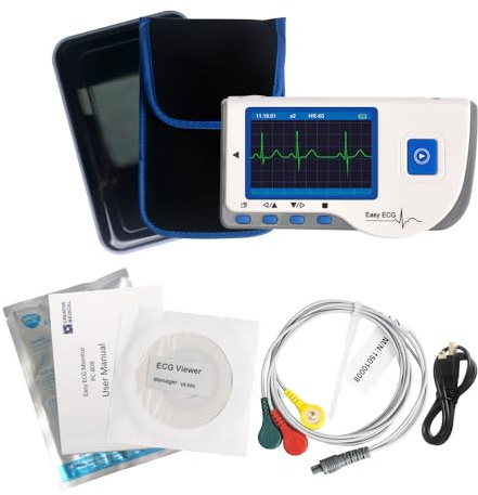 Heal Force Prince 180B Herz EKG-Monitor Datenrekorder
