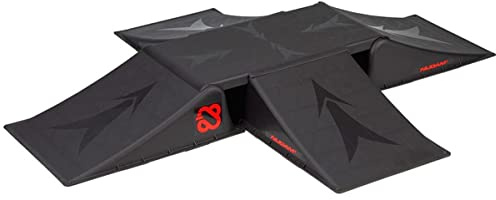 Nijdam Ramp Set 4+1-2-Way Crossing - Black
