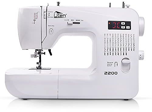 Nähmaschine Elektrisch Freiarm Computer-Nähmaschine mit 60 Stichprogramme für Anfänger Profi, Weihnachten Geschenke Geschenkidee für Muttertag