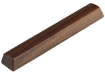 YMDK Holz-Tastenkappe aus massivem Walnussholz Novelty-Tastenkappen Leertasten-Tasten OEM-Profil für Cherry MX mechanische Tastatur (Leertaste 1 Taste)