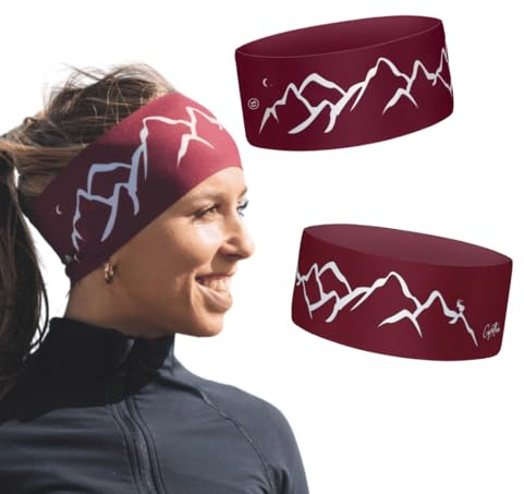 Bergwelten Outdoor Stirnband: Atmungsaktiv & rutschfest | Ideal für Sport, Outdoor & Abenteuer