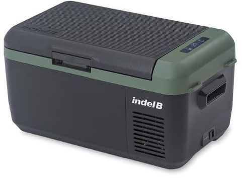Indel B ITB32 Tragbare Kompressor-Kühlbox e Gefrierbox, 32 Liter Kapazität