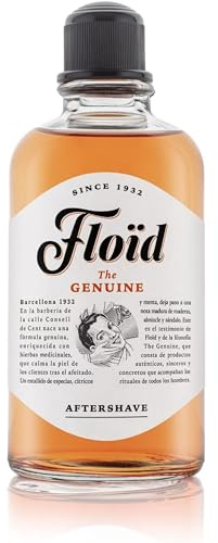 Floïd The Genuine Aftershave Lotion (400 ml), After Shave Balsam mit erfrischendem Menthol, ausgleichendes und regenerierendes After Shave