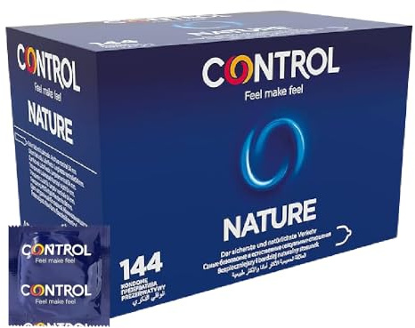 CONTROL NATURE Elastische Naturlatex-Kondome - 144 Stück