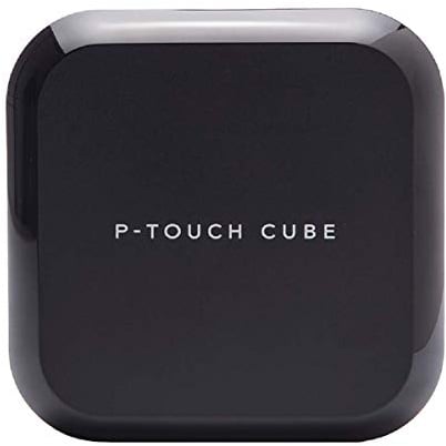 Brother PT-P710BT, Monochrom, Etikettendrucker, P-Touch Cube Plus, Etikettierer, Verbindbar (PC und Bluetooth), Schwarz, 6.1 x 11.5 x 11.5 cm