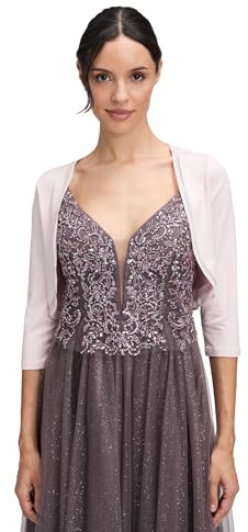 Vera Mont VM Damen 0037/4808 Bolero, per Pack Rosa (Pale Rose 4388), 36 (Herstellergröße: 36)