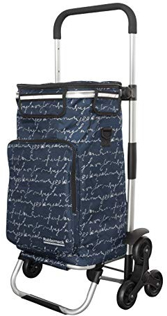 Rubberneck Einkaufstrolley klappbar mit Kühlfach & Treppensteiger – Einkaufswagen mit 3 Rädern, faltbar, leicht & stabil – Shopping Trolley für Getränke, Senioren & Haushalt