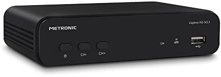 Metronic TNT Zapbox HD-So.3 Decoder mit USB-Port, Schwarz
