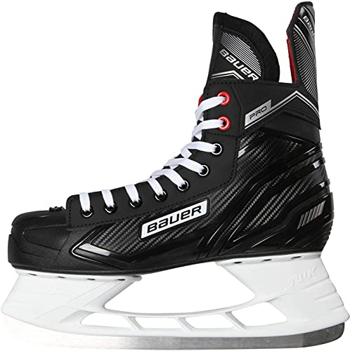 Nike Bauer Herren Pro Skate Sr Feldhockeyschuhe, Schwarz (Schwarz-Weiss-rot-SI 900),40.5 EU
