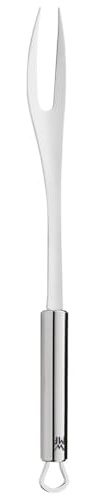 WMF Profi Plus Fleischgabel Edelstahl 32 cm, Cromargan Edelstahl teilmattiert, spülmaschinengeeignet