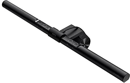 BenQ ScreenBar LED Monitor Lampe Monitor Light Bar Schreibtisch Bildschirmlampe, automatisches Dimmen, Farbton-Anpassungsfunktionen, Augenschonend, Bildschirm Kein Blenden oder Flimmern, USB Aufladen