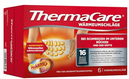 ThermaCare Wärmeumschläge bei Rückenschmerzen, 6 St. Pflaster