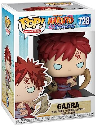 POP Funko Animation: Naruto - Gaara | Offizielles Anime Merch - Vinyl Sammelfigur als Regal Deko - Geschenkidee zum Geburtstag für Fans und Sammler