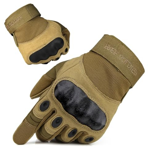 FREE SOLDIER Outdoor Handschuhe Herren Taktische Trainings Motorradhandschuhe Kletter Tactical Handschuhe Halbfinger Vollfinger Handschuhe Gilt für Radfahren Airsoft Militär Paintball