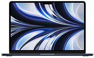 Apple 2022 MacBook Air Laptop mit M2 Chip: 13,6 Liquid Retina Display, 8GB RAM, 256 GB SSD Speicher, beleuchtete Tastatur, 1080p FaceTime HD Kamera. Kompatibel mit iPhone/iPad; Mitternachtsblau