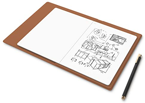 HUION Note X10 Grafiktablett für Laptop, Digital 2-in-1 Kabelloses Bluetooth Notizbuch, Elektronischer Notizblock für Notizen, Zeichnungen und Meetings