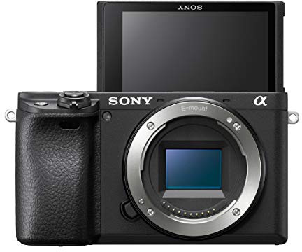 Sony Alpha 6400 APS-C Systemkamera, 24,2 MP, Echtzeit-AF, 4K Video | Schneller Autofokus mit Augenerkennung und Serienaufnahmen für präzise, detailreiche Fotos in jeder Situation