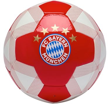 FC Bayern München Fußball I Größe 5 I Rot-Weiß I Fußball | Offizieller FC Bayern München Fanartikel, Fußball, Bundesliga