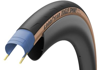 Goodyear Unisex-Adult, Schwarz, Eagle Sport Fahrradreifen, 30-622
