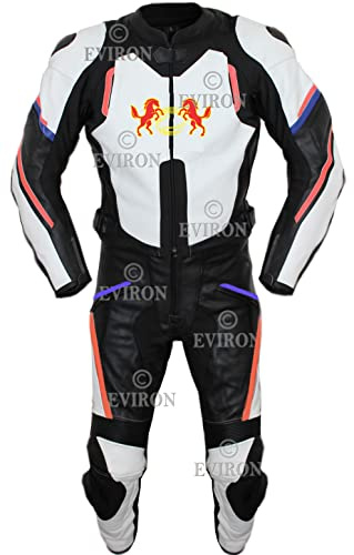 Redbull Motorrad-Lederkombi mit Jacke und Hose, Größe XL