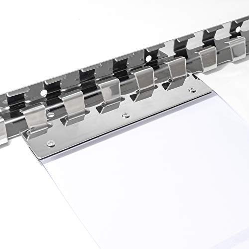 ANRO Befestigungsset für Lamellenvorhang Edelstahl 1m für 6 Lamellen a 20cm