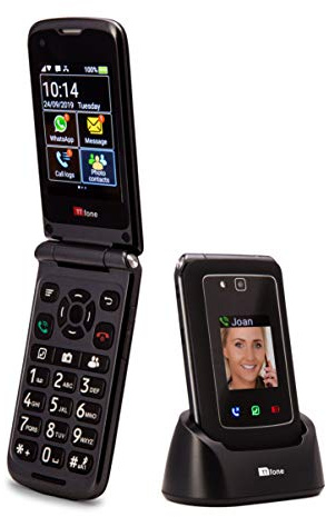 TTfone Titan TT950 Whatsapp 3G Touchscreen Senior Big Button flip Handy - einfach und einfach zu bedienen (nur telefonieren)