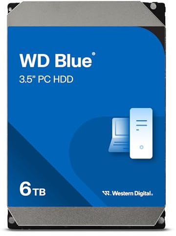 Western Digital WD Blue 6To SATA 3.5p PC 6 Gb/s HDD