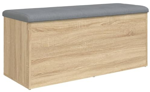 vidaXL Aufbewahrungsbank Sonoma-Eiche 102 x 42 x 45 cm Holzwerkstoff