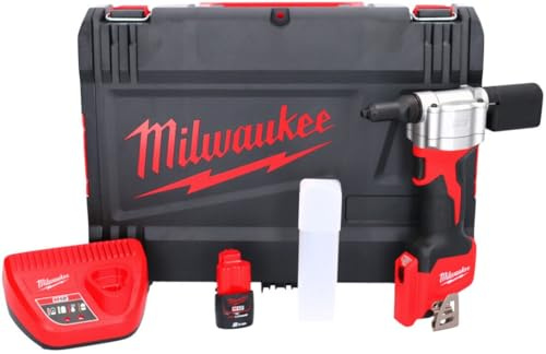 Milwaukee M12BPRT-201X Popnietwerkzeug-Set