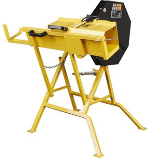 Wippsäge Brennholzsäge 405 mm Sägeblatt 2200 Watt 230V Schutz mit Gestell