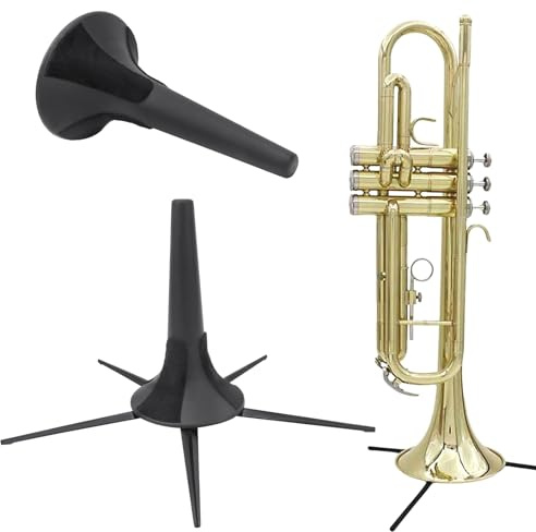 5-beinige Trompetenhalterung, Faltbarer Ständer, Orchesterinstrumente, Tragbarer Stützhalter, Metallbein, Blasinstrumentenzubehör, Abnehmbare Aufbewahrung, Oboe, Flöten, Flöte,